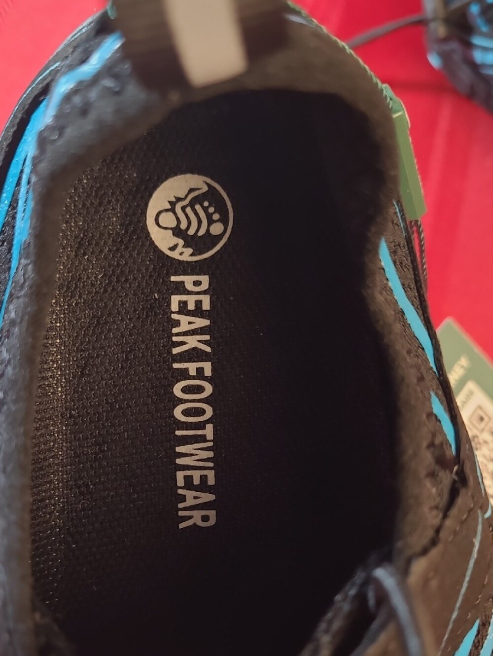 NWT Peak Footwear Lorax Pro Barefoot Shoes Black Teal Size 6 - Picture 3 of 11